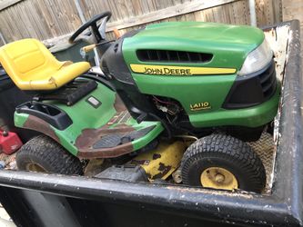 John deer riding mower