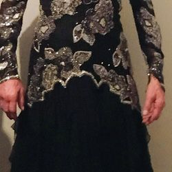 Vintage Formal Dress...Black Tie...