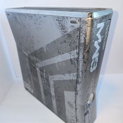 MW3 Xbox 360 Limited Edition Console – Black Controller + Power Supply – Tested! (No HDMI)