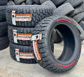 ‼️📲33x12.50R22 Arroyo Tamarock RT tires new installed and balanced