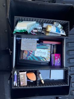 Professional Makeup Train Case with Contents