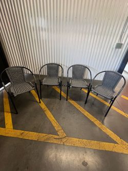 Patio chairs
