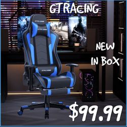 GTRACING GAME CHAIR BLUETOOTH NEW 