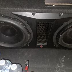 Subs And Amp Set