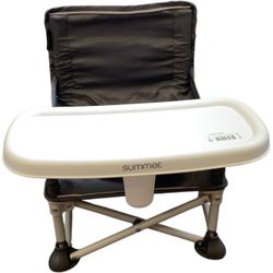Summer Infant Grey Pop N’ Sit Booster