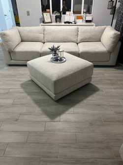Fabric sectional