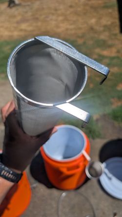 Homebrew hop filter