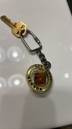 Las Vegas Nevada Souvenir Keychain with Dice