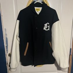 WOOL G LETTERMAN JACKET by GOLF WANG