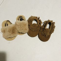 Baby Girl slippers size 2