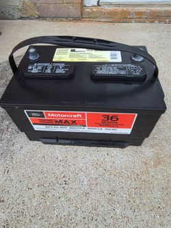 Motocraft Top Post Battery! 🔋
