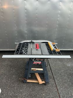 Large Table saw craftsman contractor series