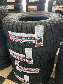 ✔️📲Lt265/75/16 vendo set de llantas nuevas América RT