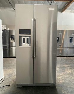 KitchenAid Side by Side Refrigerator Stainless Steel
