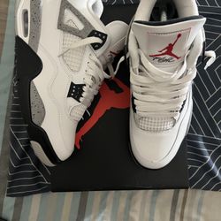 Jordan 4 Retro (White Cement)