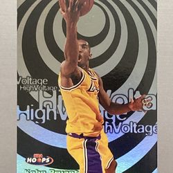 Kobe Bryant 1997-98 Hoops High Voltage insert sports card
