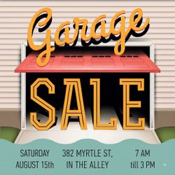 Garage sale 8/15 Laguna Beach