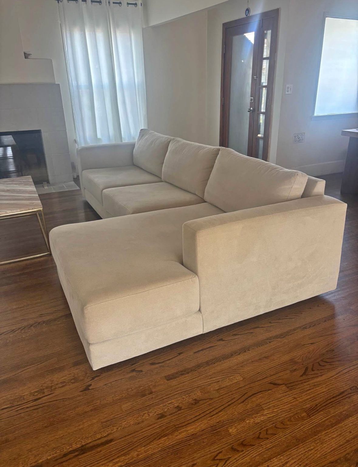Crate & Barrel Peyton Right Arm Sectional