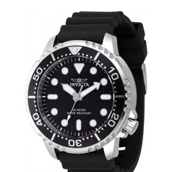 INVICTA Pro Diver Quartz Black Dial Men's Watch