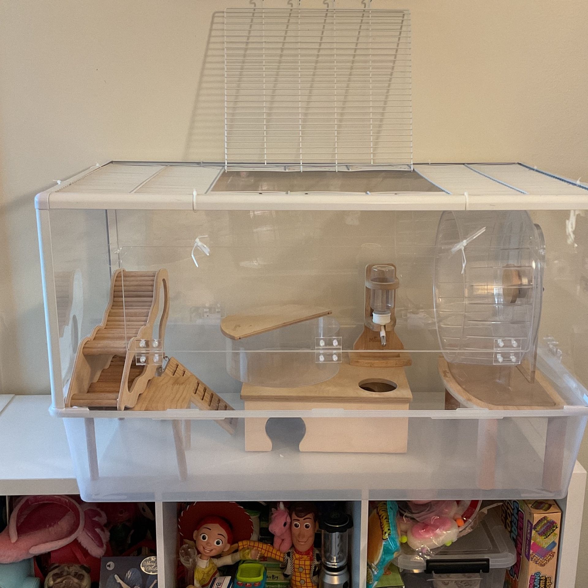 Hamster Cage And Accessories 