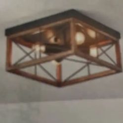 Semi Flush Mount Large