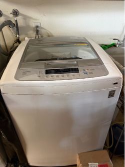 LG washer and dryer