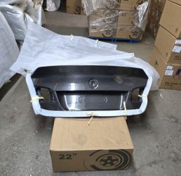 Fit BMW f10 535i M5 550i 528i 5 series 2011-2016 Carbon Fiber trunk CLS style