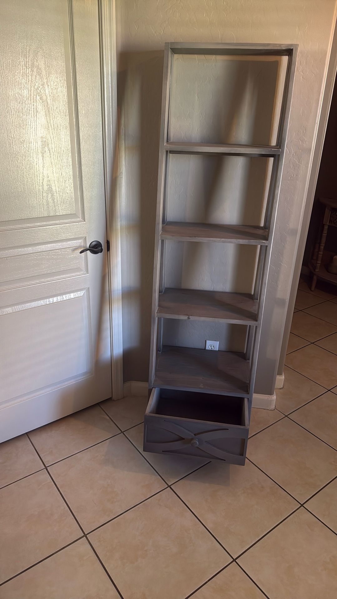 Wooden Shelves Plus Drawer