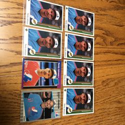 Randy Johnson Rookie Baseball Sports Card Lot