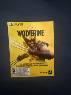 Marvel's Wolverine PS5 Download Code
