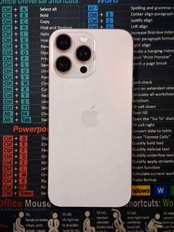 iPhone 16 Pro Max 256GB - Desert Titanium - Factory Unlocked (MINT)
