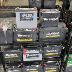 Car batteries