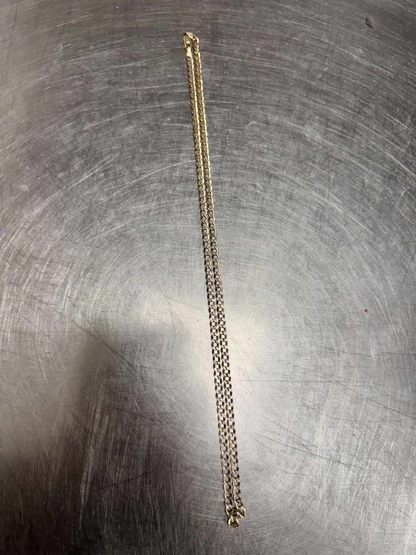 Gold Curb Chain