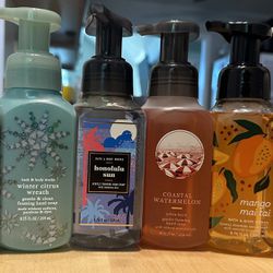 Brand New Bath And Body Works Hand Soaps