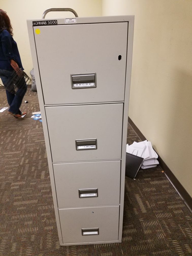 Schwab Fireproof file cabiner