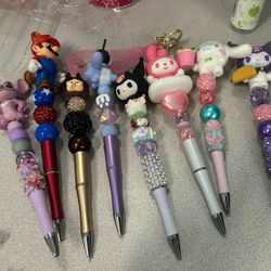 Large Beaded Pens