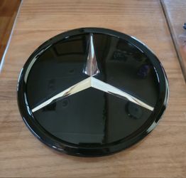 Mercedes Front Grille Star Emblem Distronic Upgrade AMG Style Plate A1(contact info removed)11