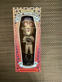 Dodgers Sugar Skull Bobblehead