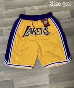Lakers Shorts 3XL