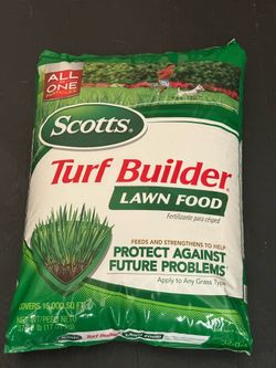 Scotts Turf Builder Lawn Food 37.5-lb 15000-sq ft 32-0-4 All Purpose Fertilizer