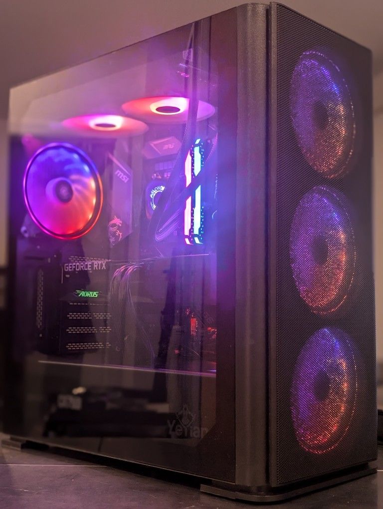Nvidia RTX 3060 TI, Intel Core I7, Custom Gaming PC
