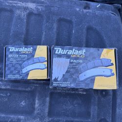 Acura TL New Brake Pads Front & Rear Duralast Gold fit 2005 2006 2007 Model Years