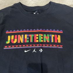 **$30** Excellent like new condition Nike Jordan “Juneteenth” T shirt men size large