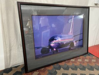 Boeing Plane 737 Framed Photography Greg Thon