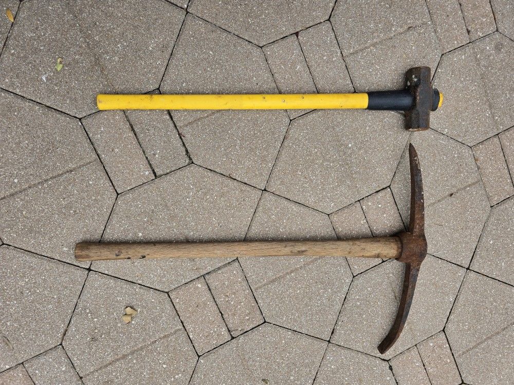 Sledge Hammer And Axe