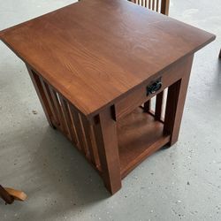 Mission Style End Table