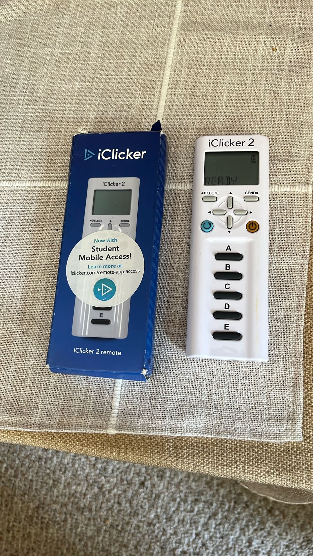 I Clicker Student Remote