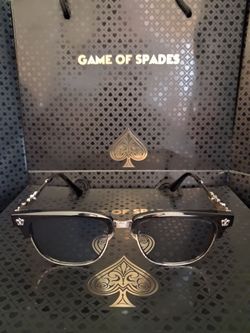 Chrome heart sunglasses