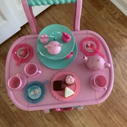 Minnie Mouse Tea Set With Cash Register And Accessories