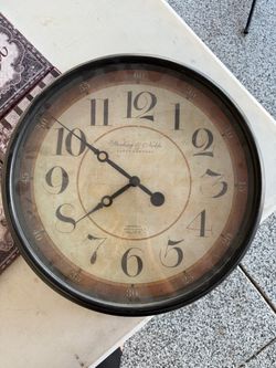 Large wall clock